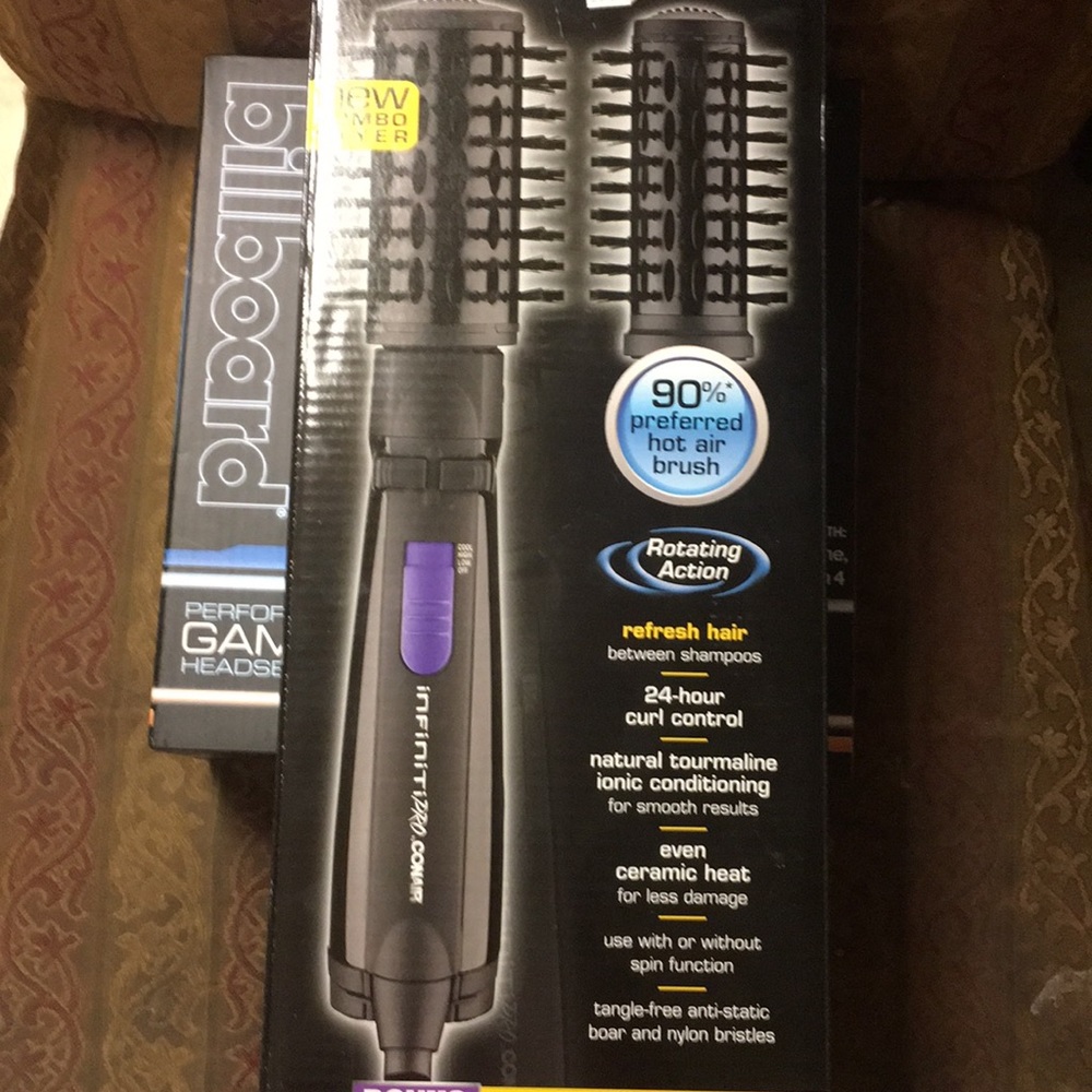 Infiniti pro spin in brush styler